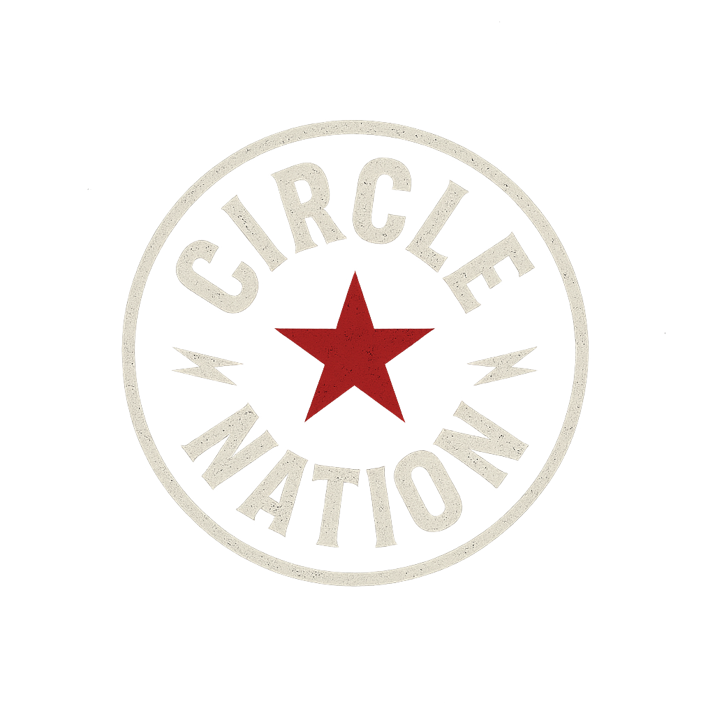 Badge Amyl and The Sniffers Circle Nation collector 56 mm