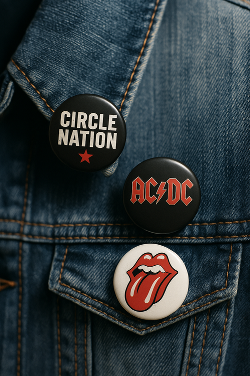 5 Seconds of Summer Badge 56 mm Circle Nation Collector