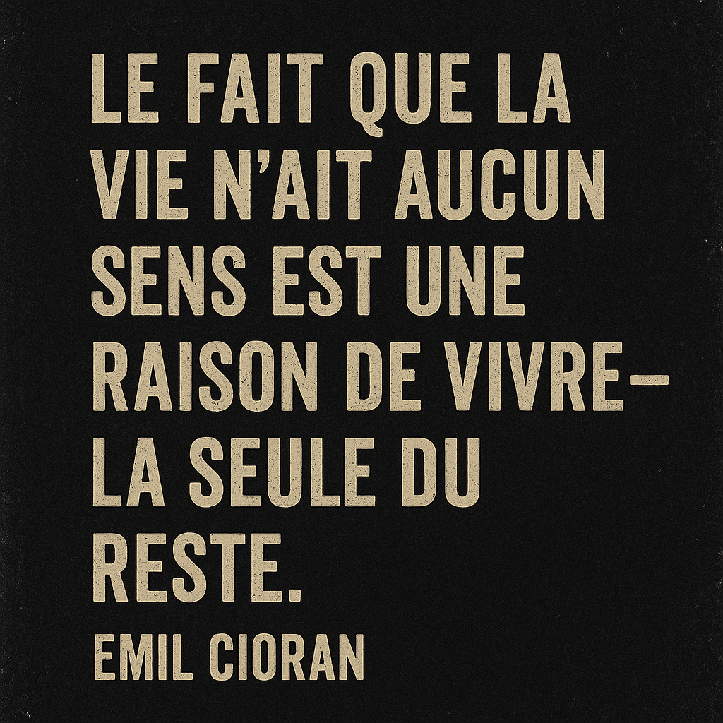 Pochette L’Âme en Poche Emil Cioran 11x11 cm