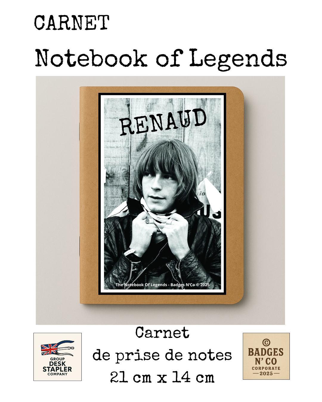 Renaud - Notebook of Legend