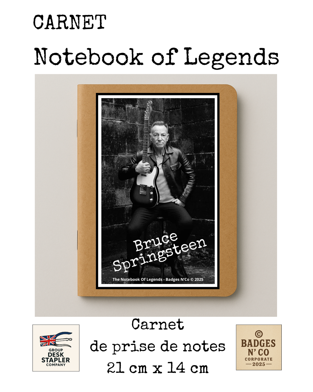 Bruce Springsteen – Notebook of Legend