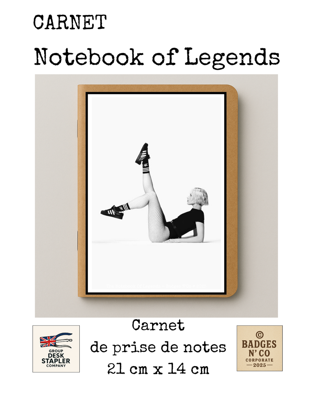 Angèle – carnet Notebook of Legend (Copie)