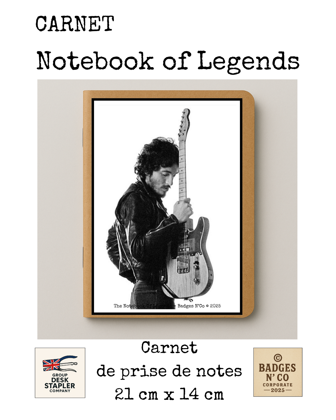 Bruce Springsteen – Notebook of Legend