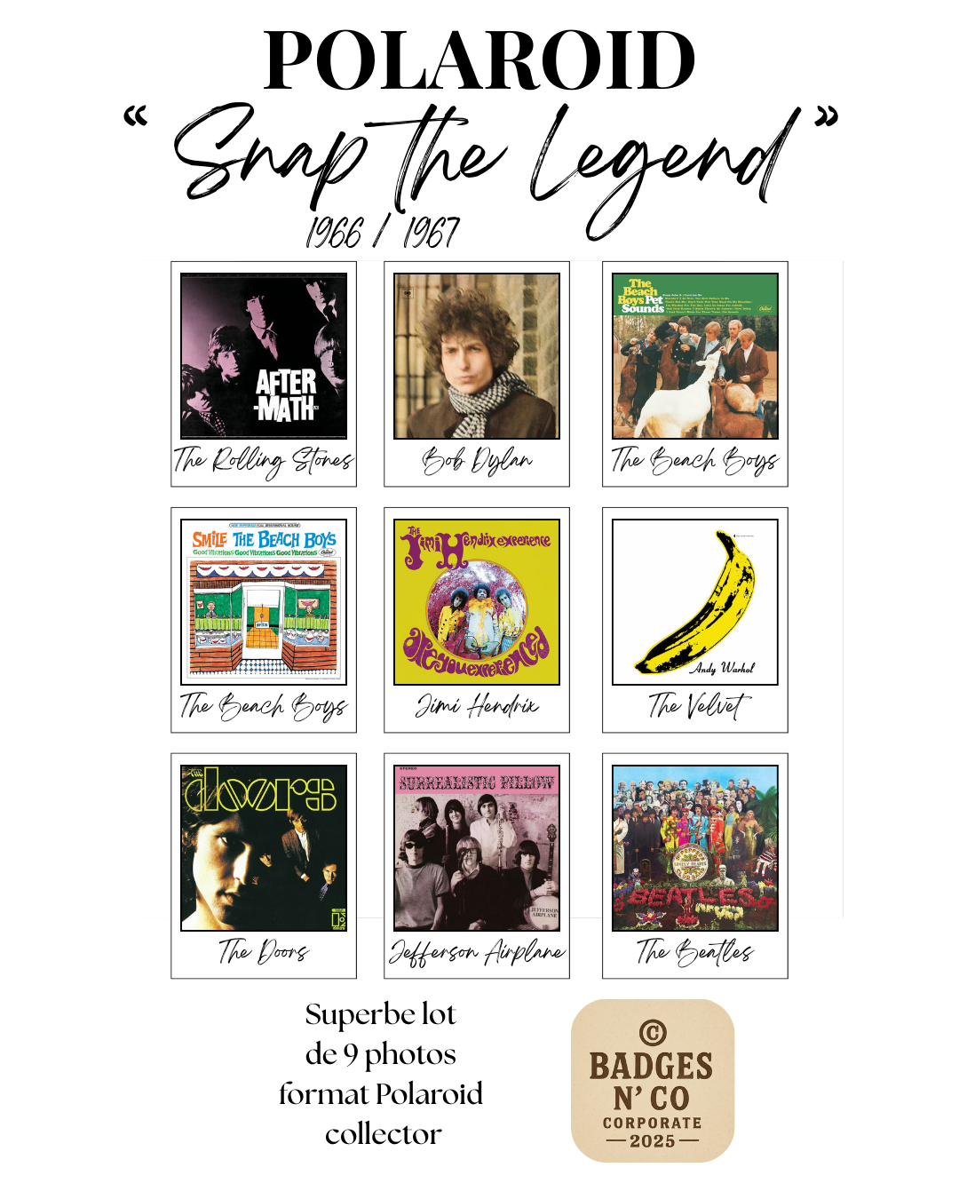 🎶 Snap the Legend – 1966 / 1967 : Les Pochettes qui ont changé le monde 📸