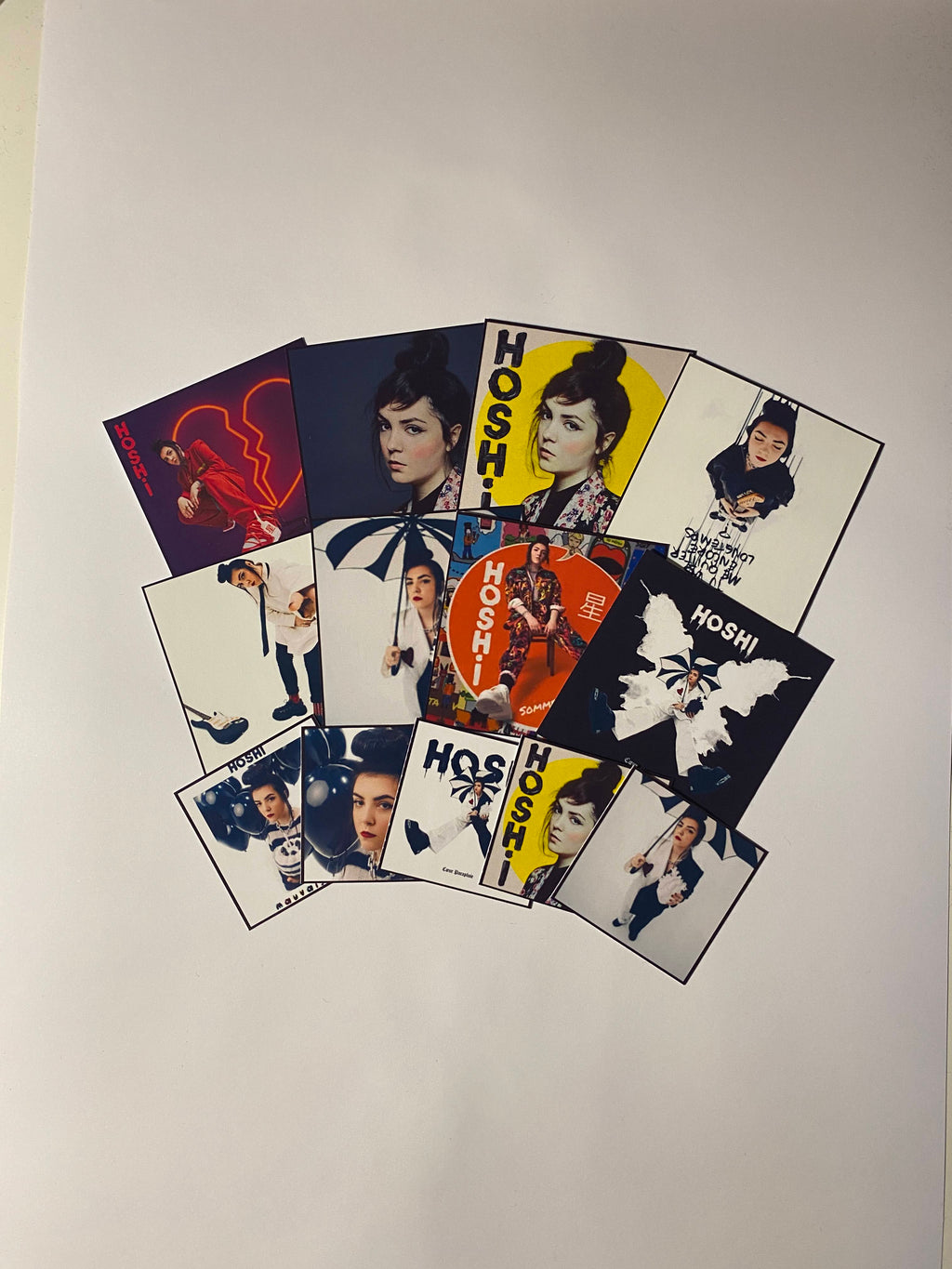 Stickers Hoshi collection Sticker Vibes 13 autocollants pop française collector design musical