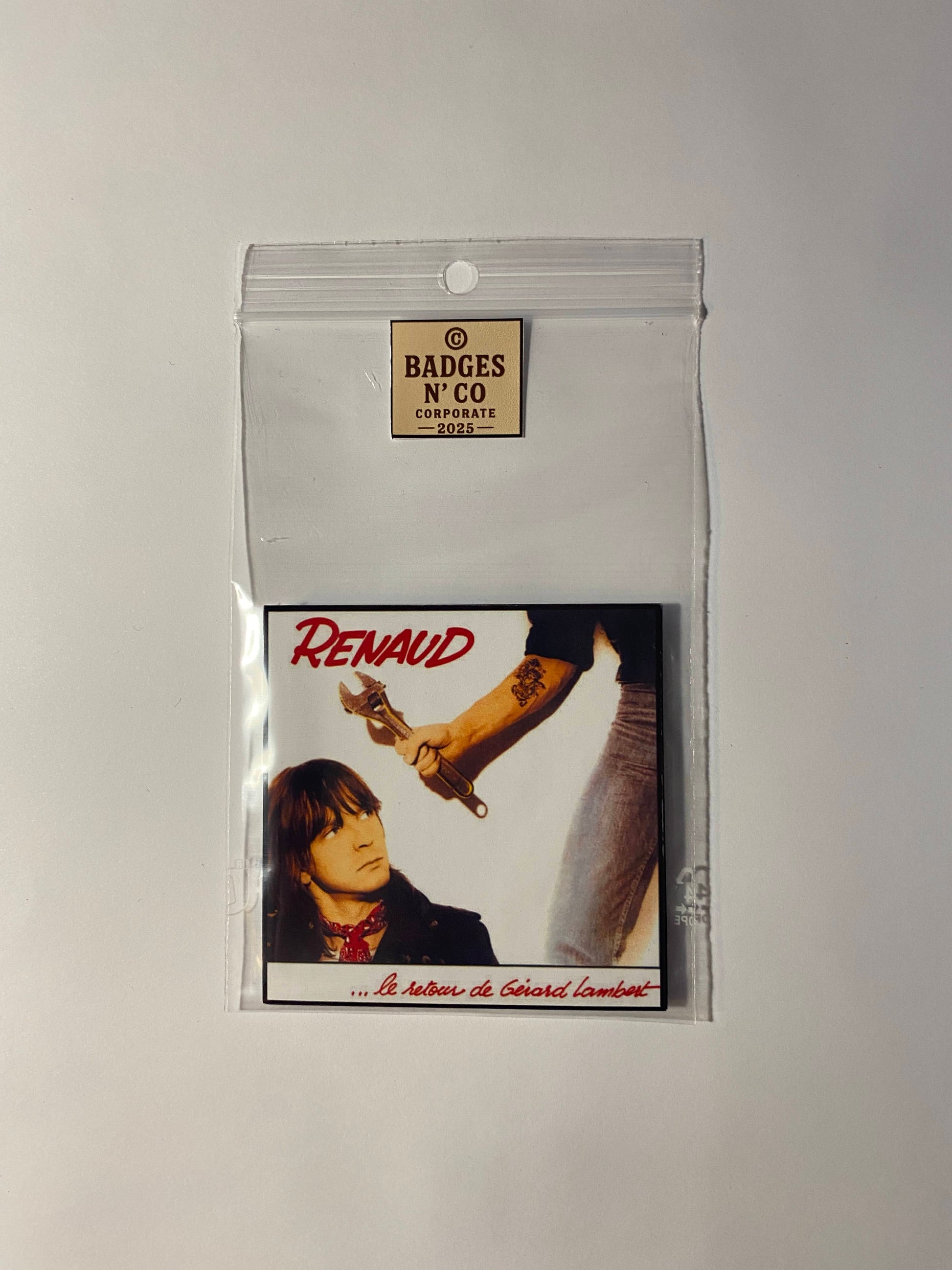 Stickers Renaud collection Sticker Vibes 13 autocollants rock français collector design musical