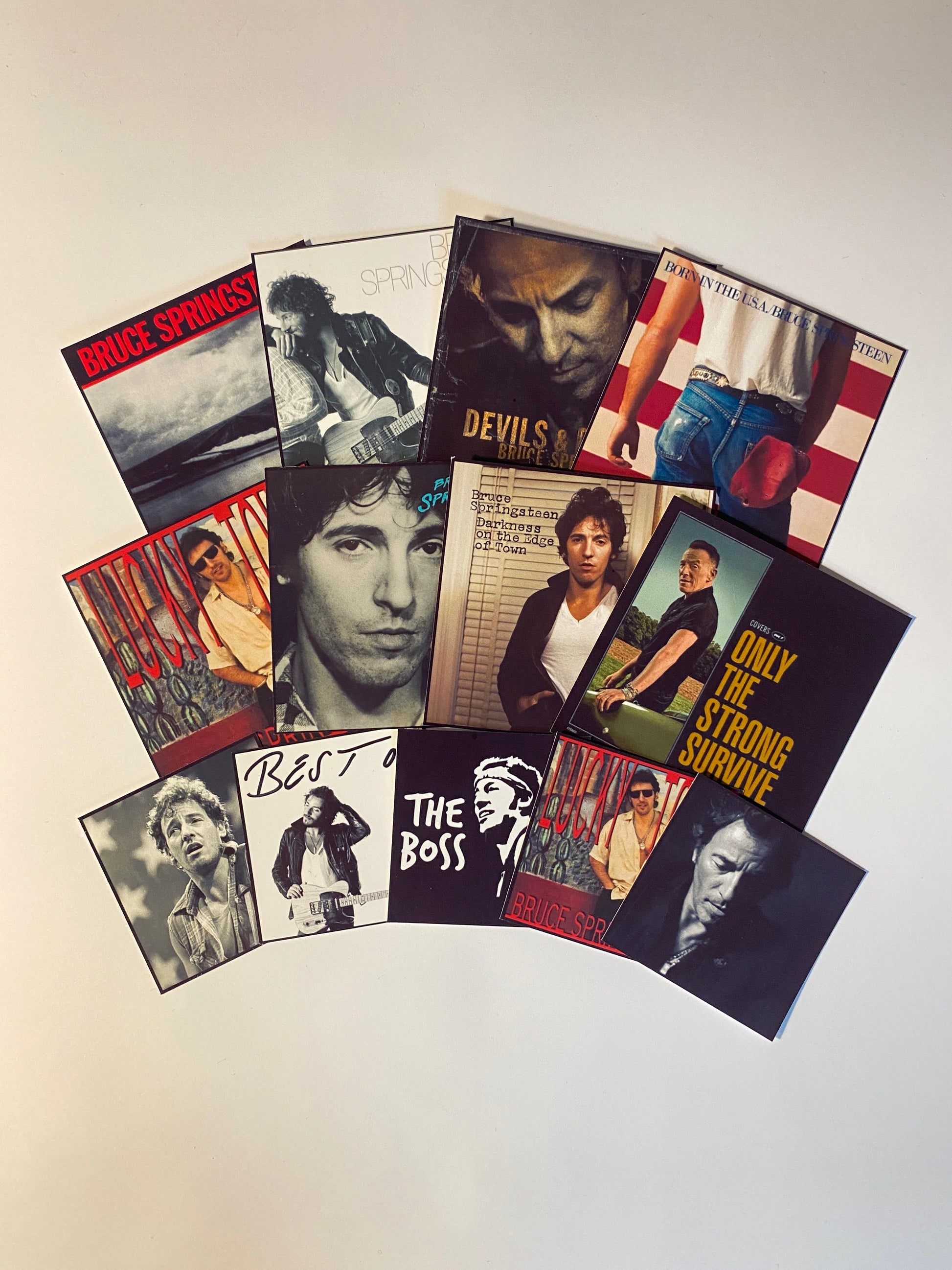 Stickers Bruce Springsteen collection Sticker Vibes 13 autocollants rock américain collector design musical