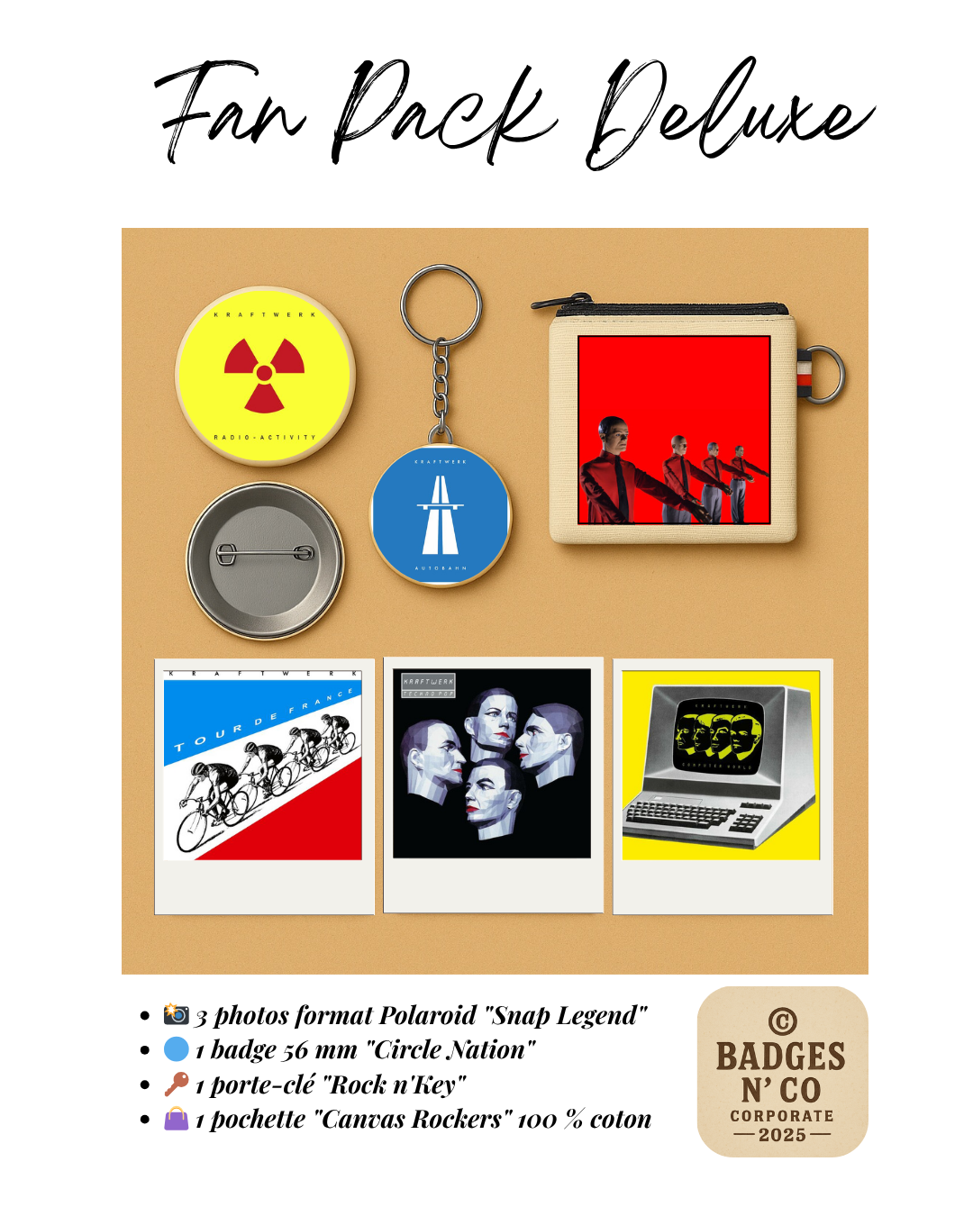 🎤 Kraftwerk – Fan Pack Deluxe Collector !