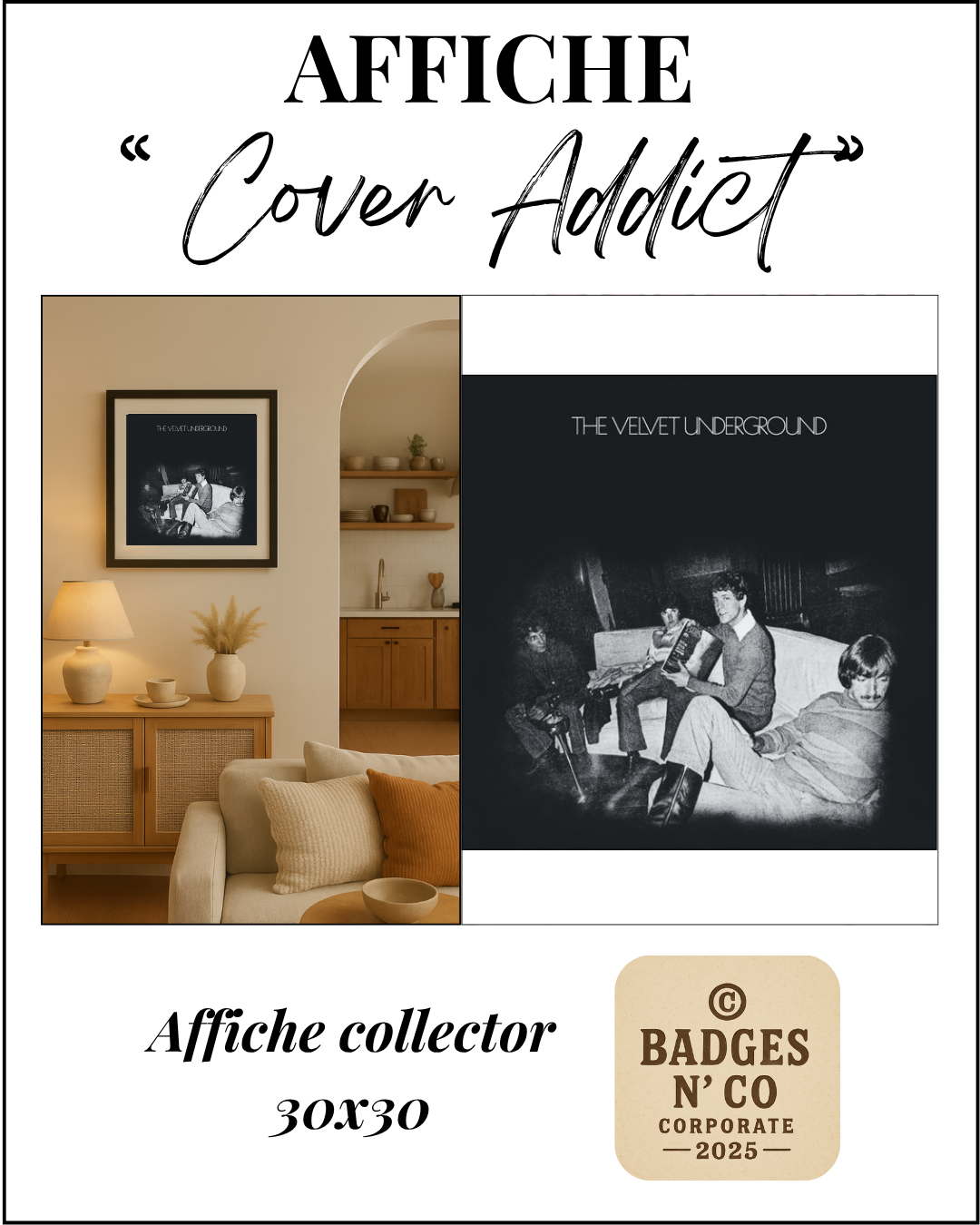 🖼️ The Velvet Underground - Affiche de l’album The Velvet Underground