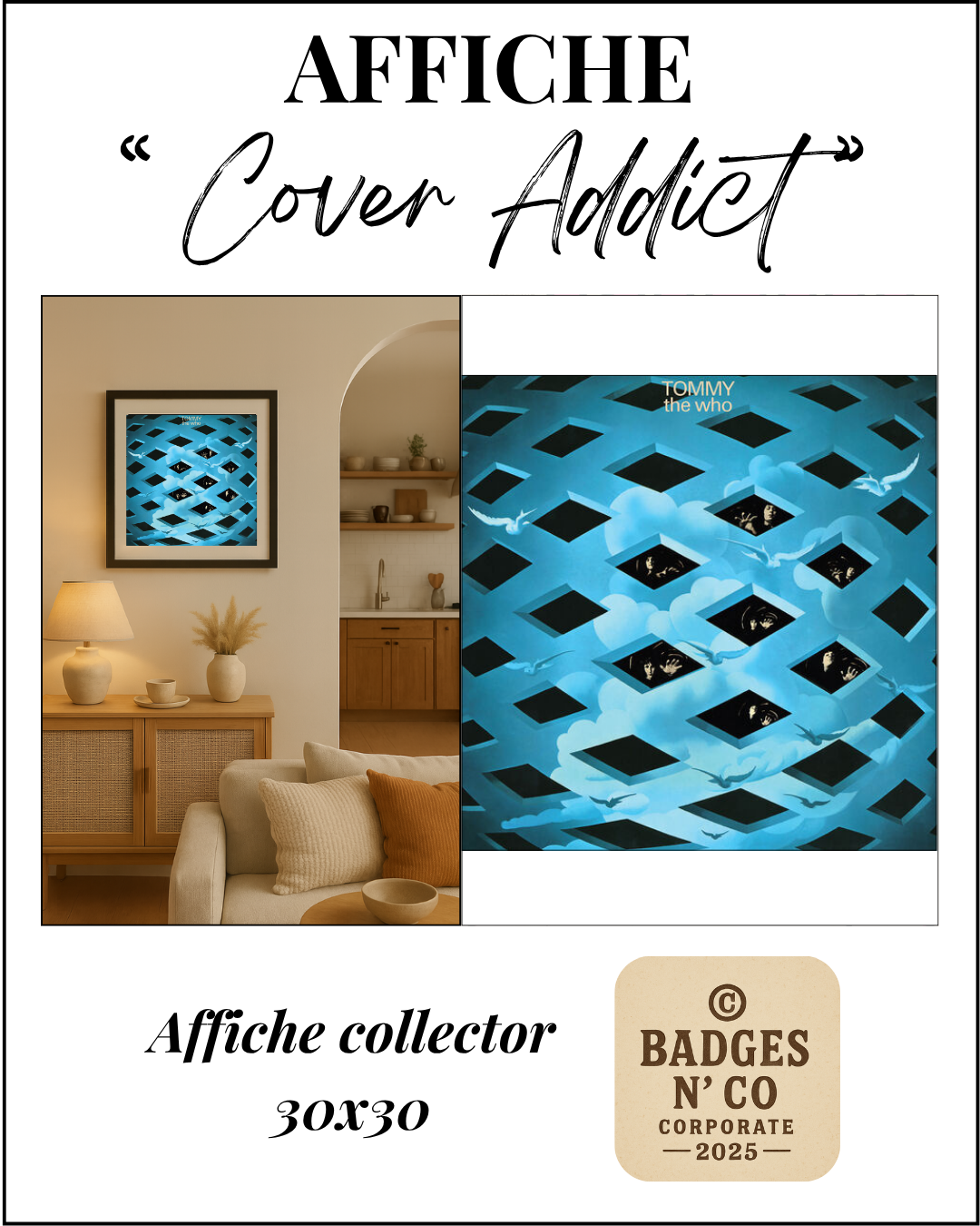 🖼️ The Who - Affiche de l’album Tommy