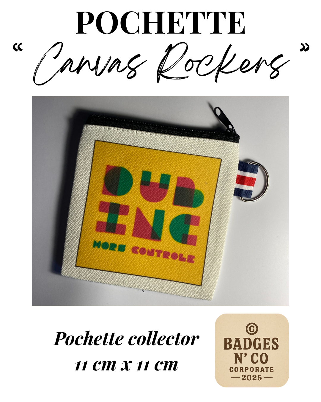 Dub Inc – Pochette 11x11 cm – Canvas Rockers Collection