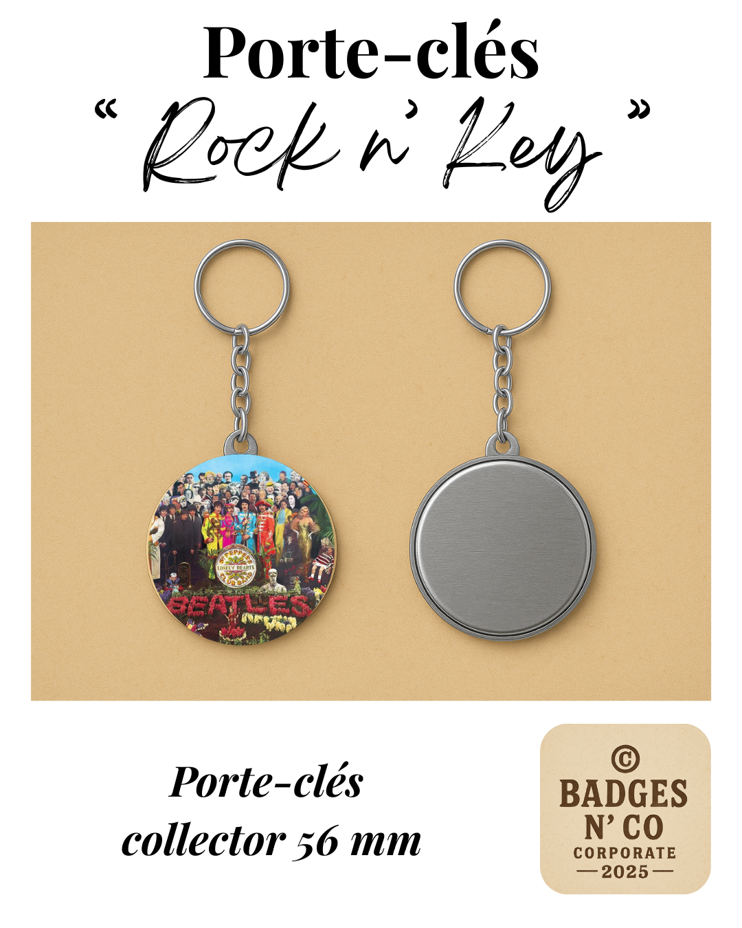 The Beatles – 🎺 Le porte-clés Sgt. Pepper’s, psyché, pop et révolution 🌈