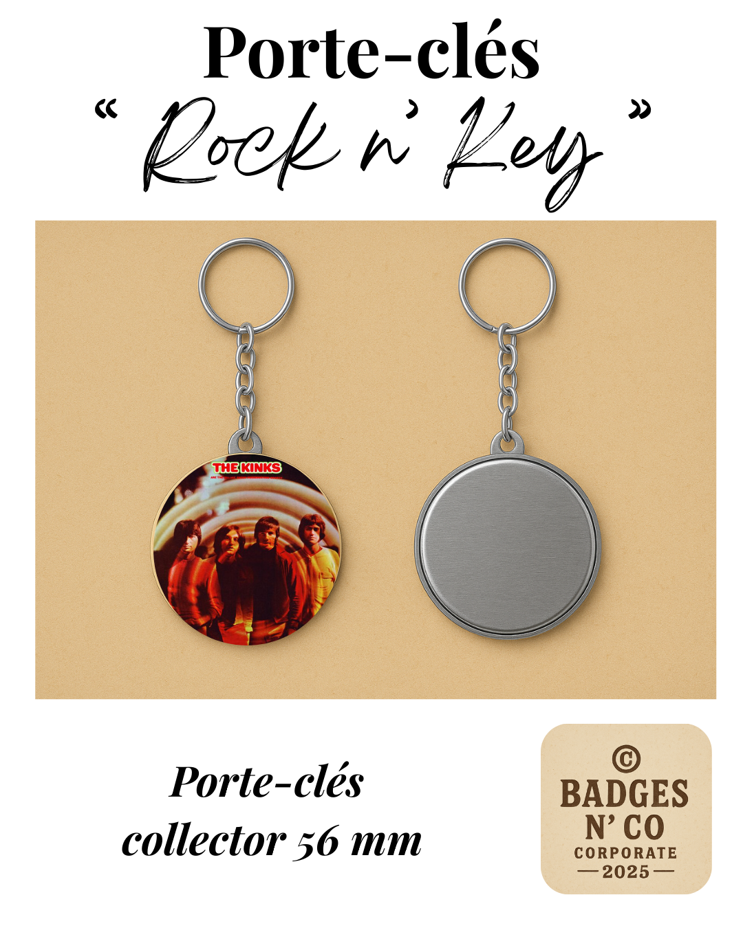 🔑 Porte-clés - The Kinks - Are the Village Green Preservation Society