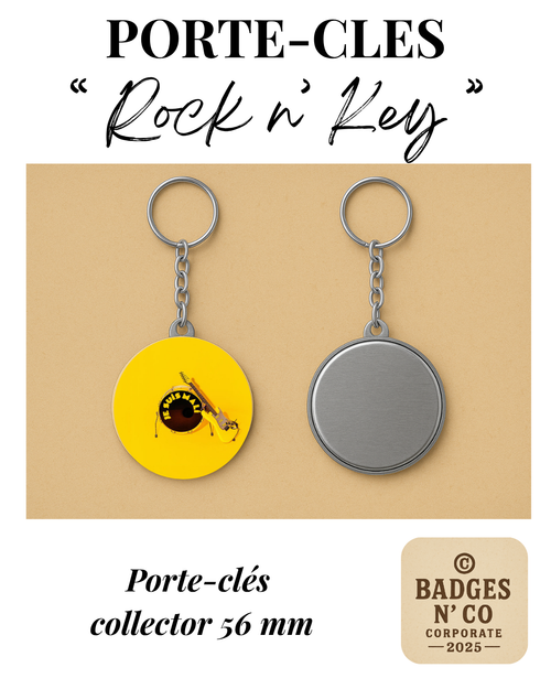 -M- (Matthieu Chedid) – ⚡ Le porte-clés Rock and Keys, flamboyance pop et éclats de lumière 🎭