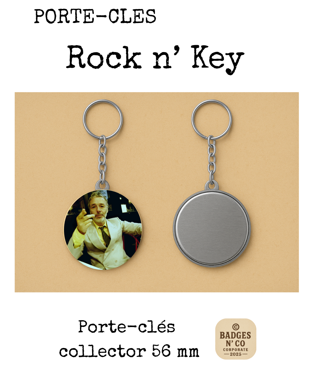 Baxter Dury – Le porte-clés Rock and Keys, élégance nonchalante et groove britannique