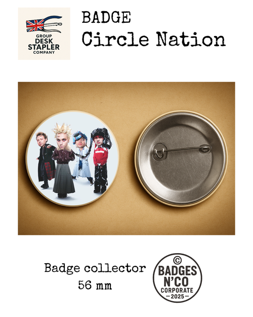 5 Seconds of Summer Badge 56 mm Circle Nation Collector