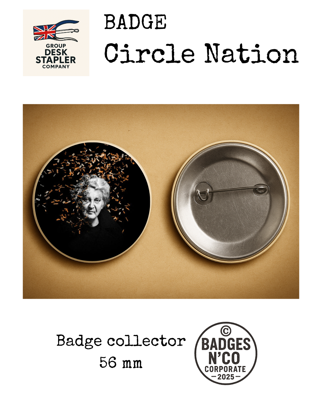 Badge Jacques Higelin 56 mm chanson française rock poétique collector design musical