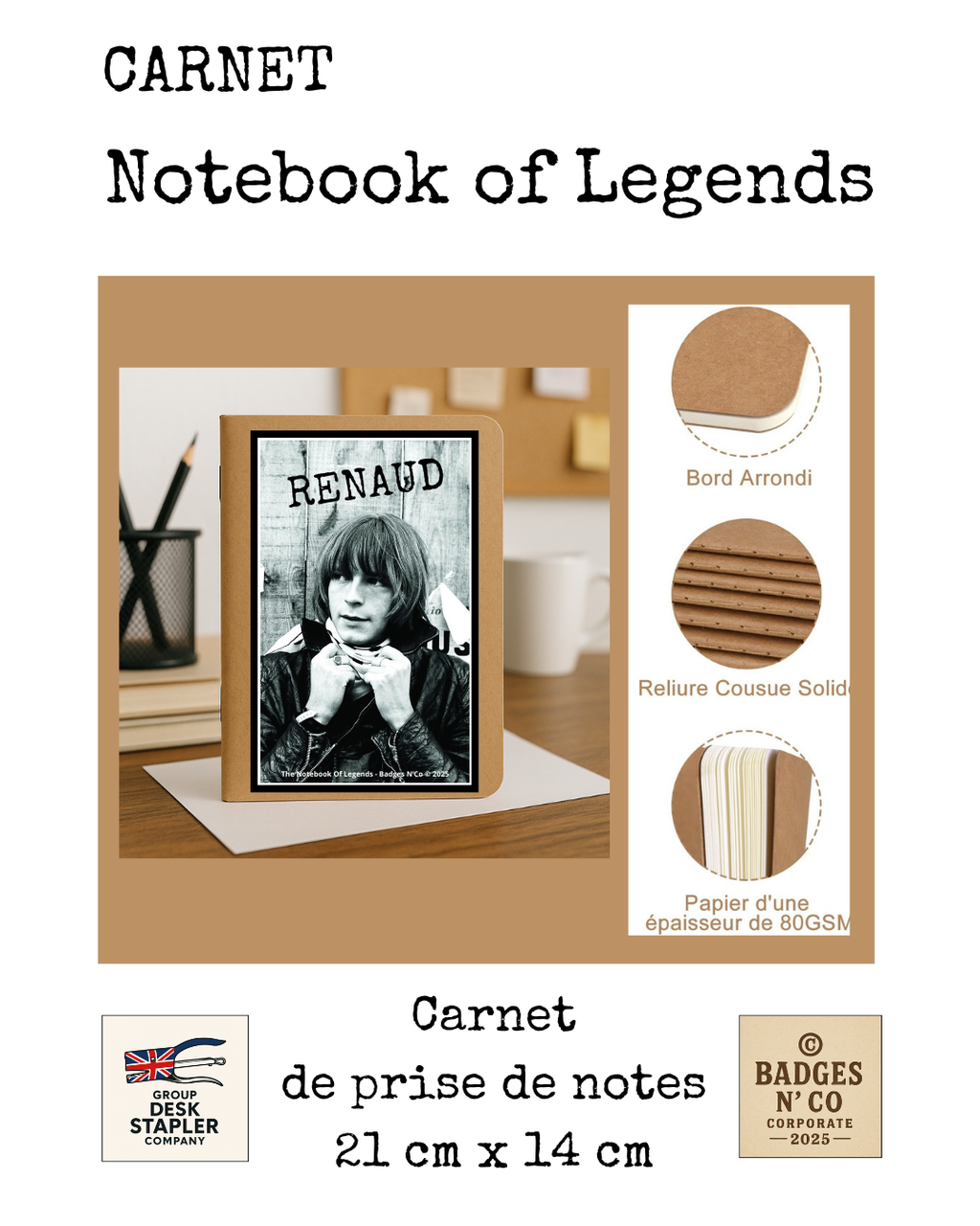 Renaud - Notebook of Legend