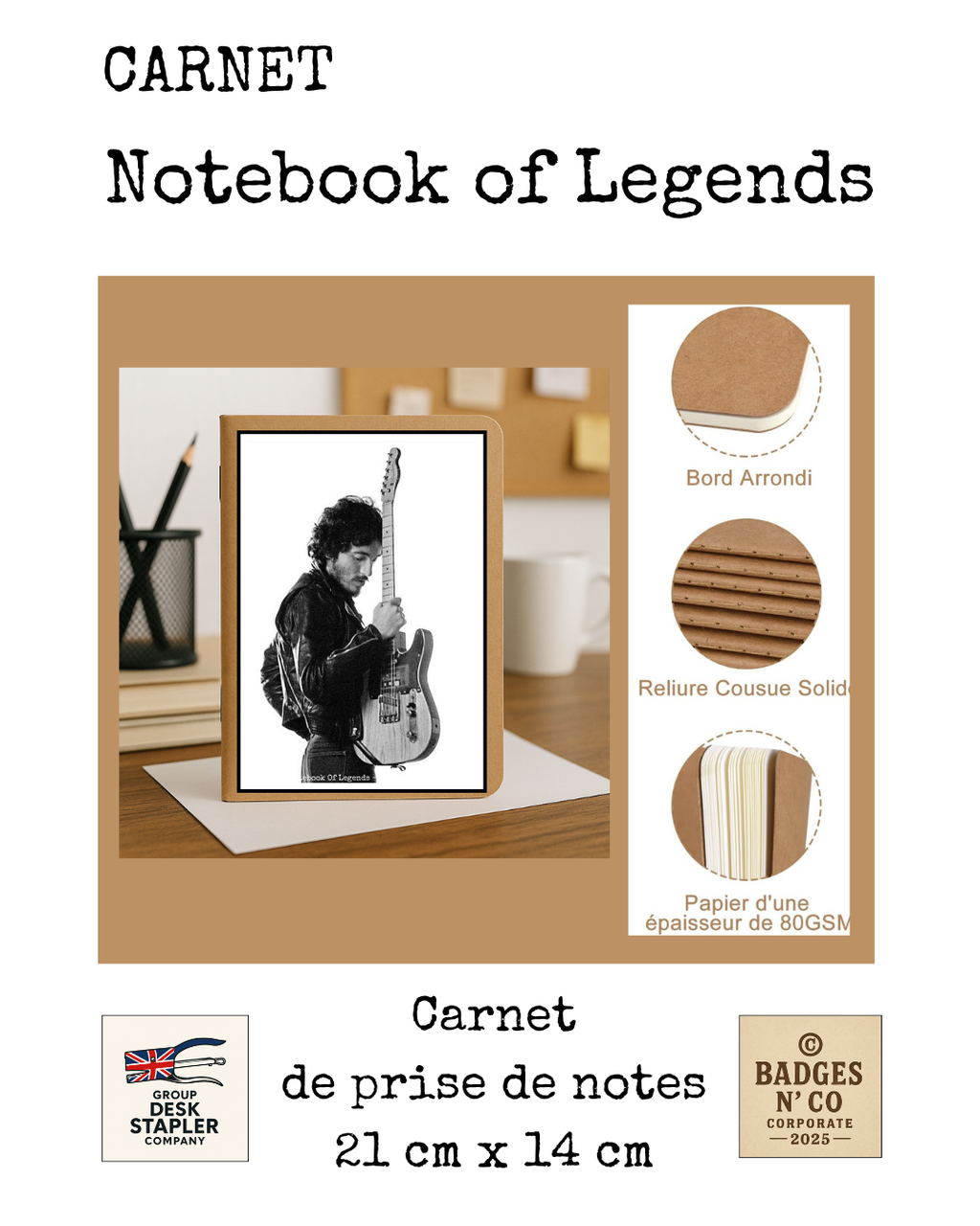 Bruce Springsteen – Notebook of Legend