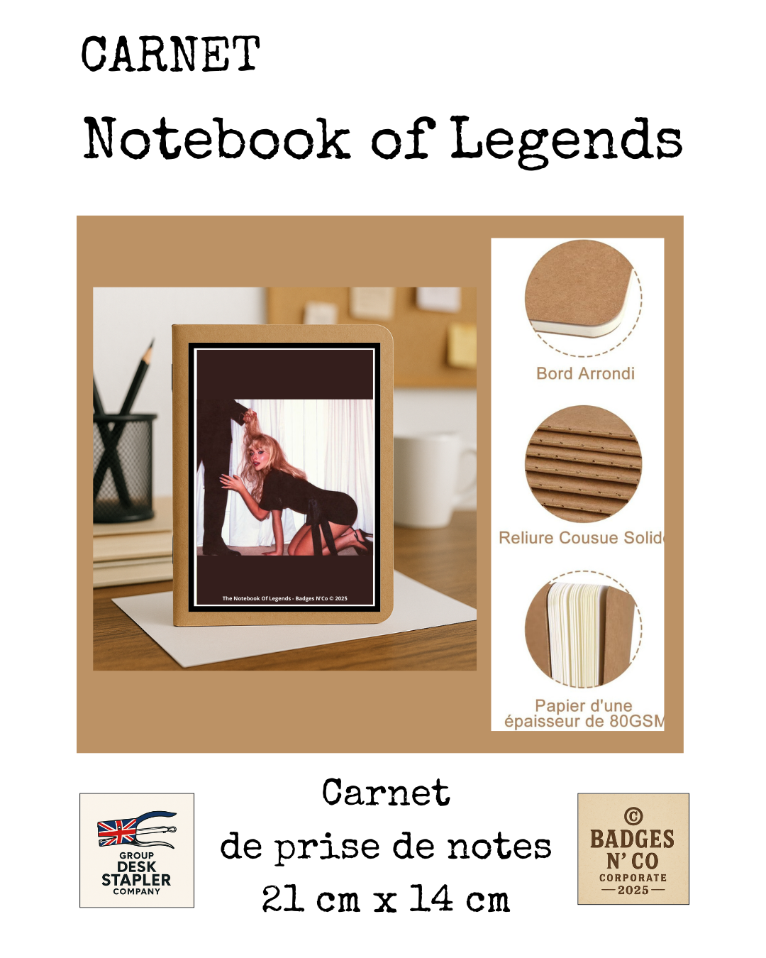 Sabrina Carpenter – carnet Notebook of Legend