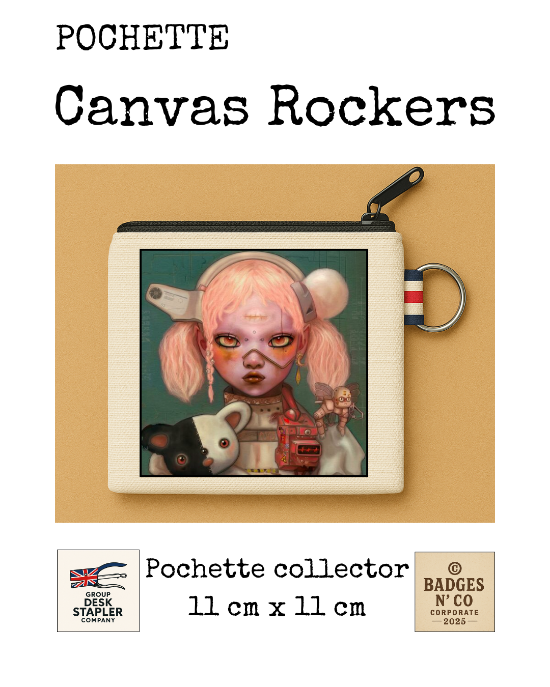 Pochette Bring Me The Horizon Canvas Rocker collector 11x11 cm