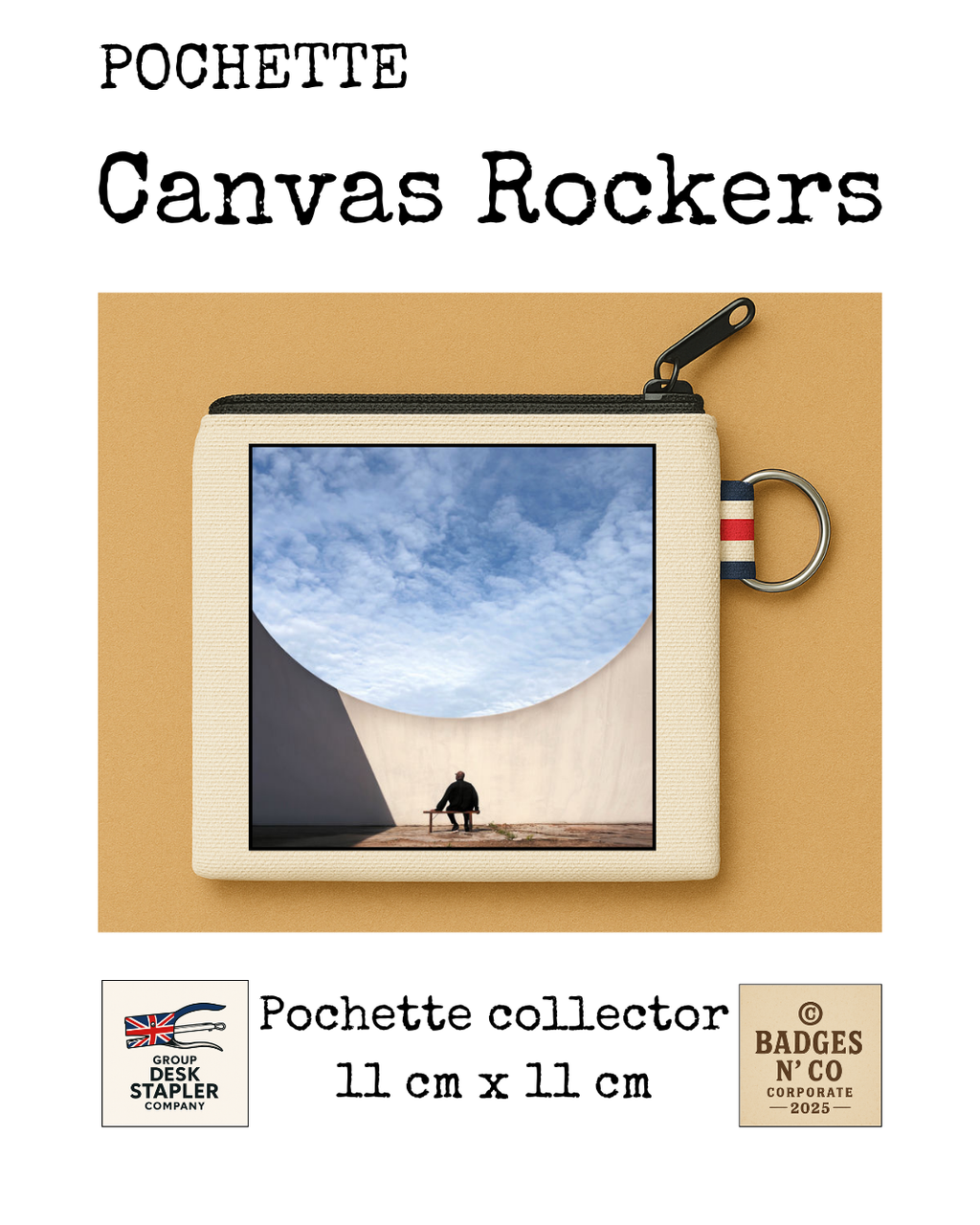 Pochette Oxmo Puccino 11x11 cm hip hop français poétique collector