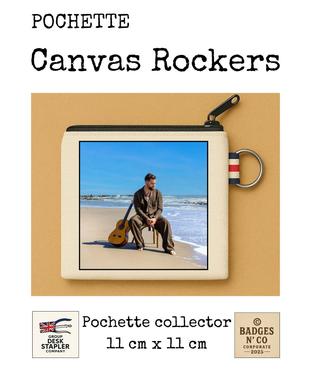 Pochette Kendji Girac 11x11 cm pop gipsy française collector design musical