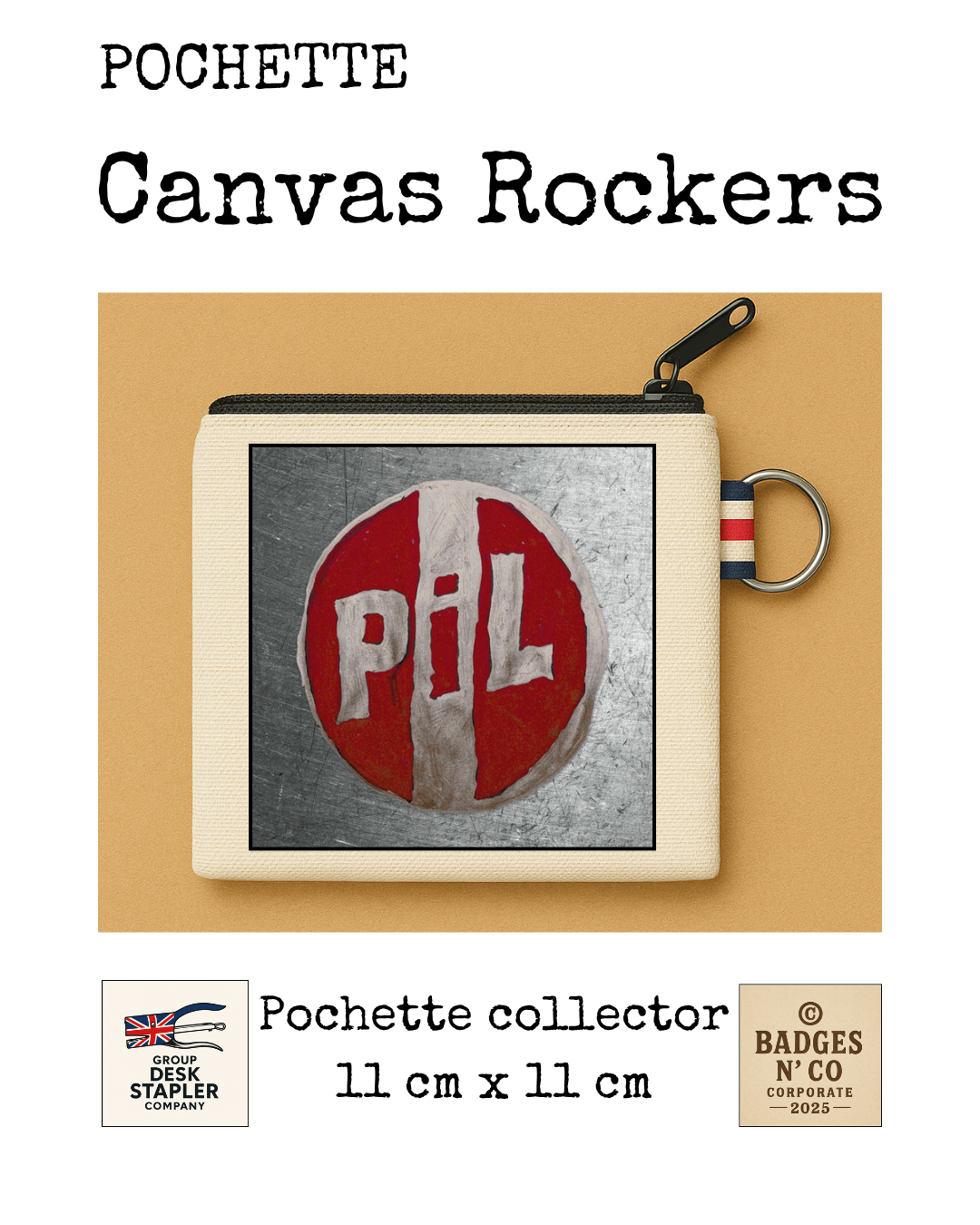 Pochette Public Image Limited 11x11 cm post punk rock collector design musical