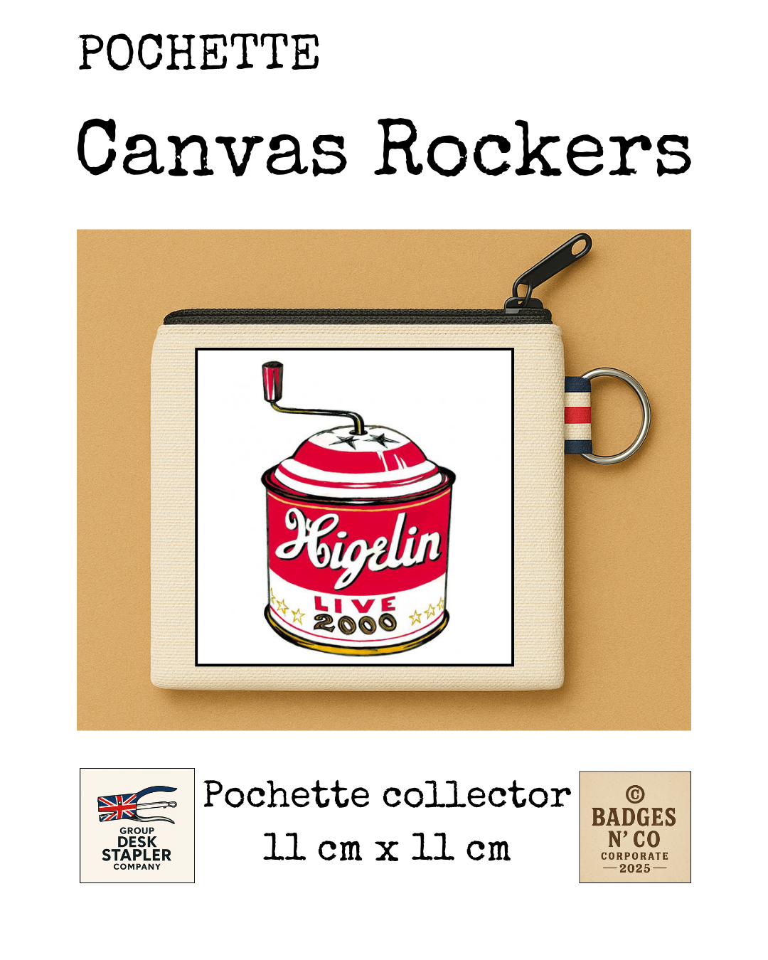 Pochette Jacques Higelin 11x11 cm chanson française poétique rock collector design musical (Copie)