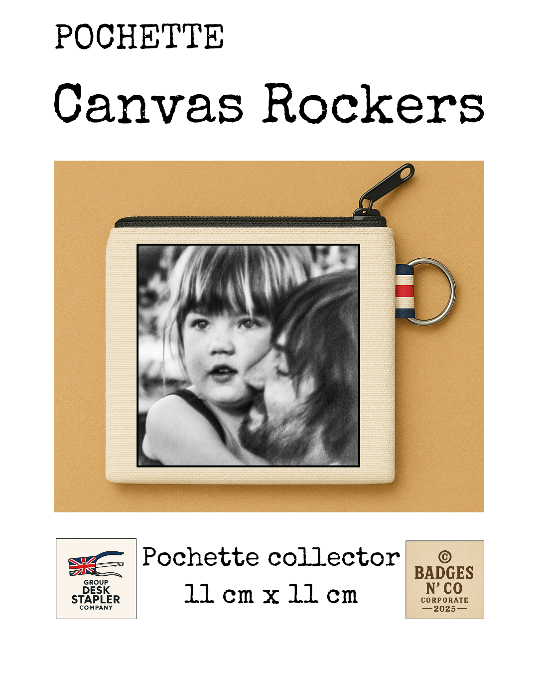 Pochette Tame Impala 11x11 cm rock psychédélique collector australien