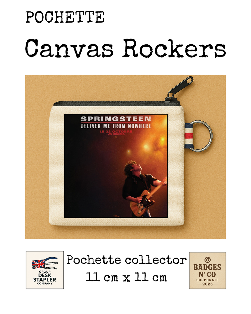 Pochette Bruce Springsteen Deliver Me From Nowhere 11x11 cm rock folk collector